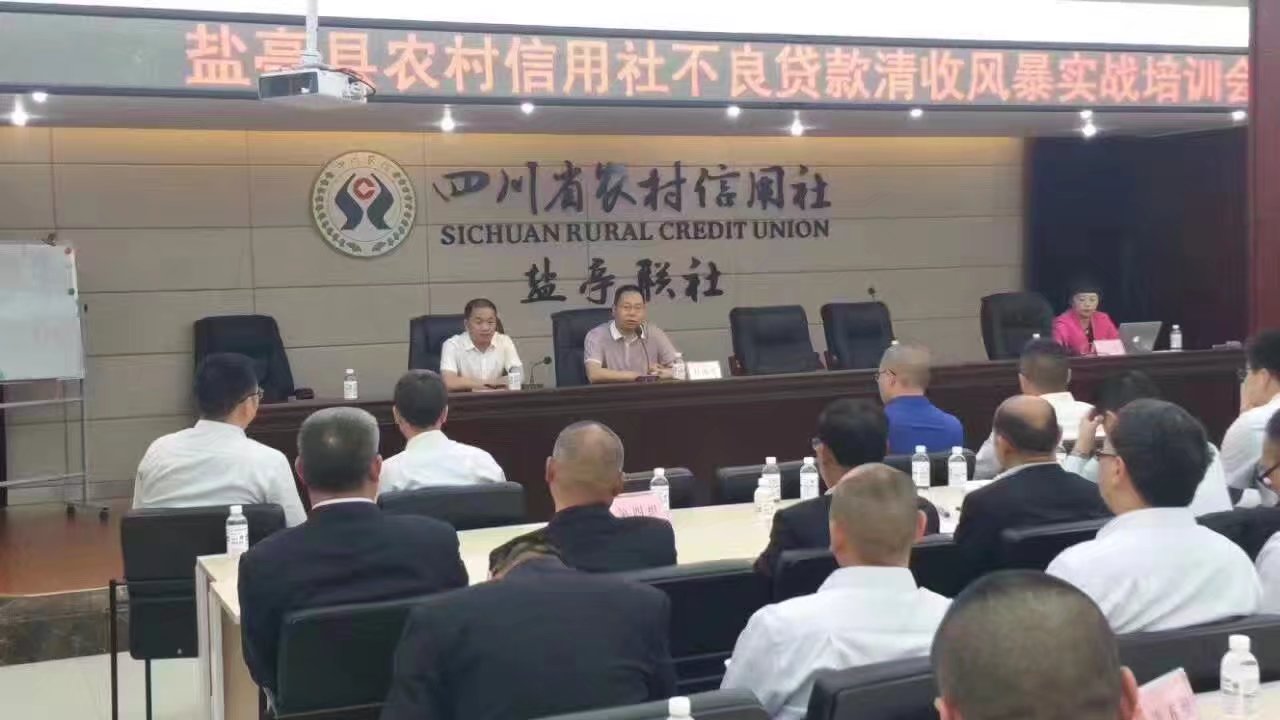 盐亭县农村信用联社【不良贷款清收风暴项目】