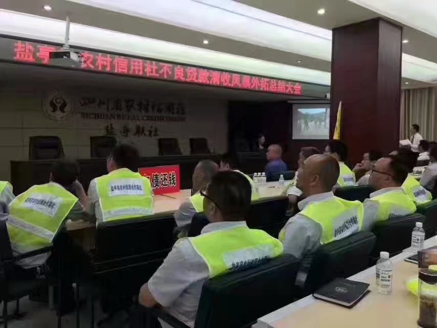 盐亭县农村信用联社【不良贷款清收风暴项目】5